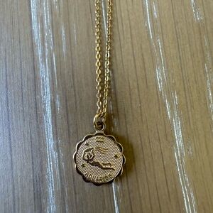 Aquarius Gold Necklace